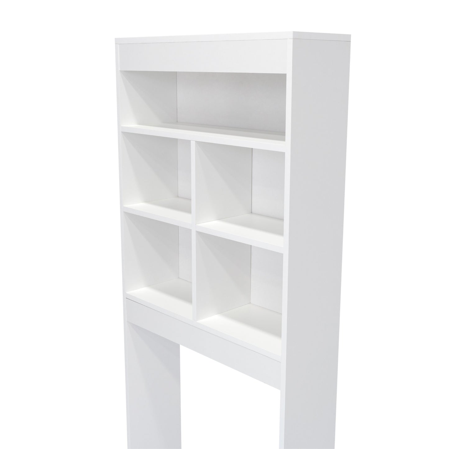 Estante Wc Cinco Repisas, FM Furniture, Blanco