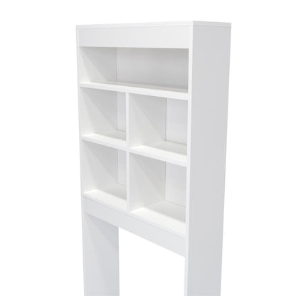Estante Wc Cinco Repisas, FM Furniture, Blanco