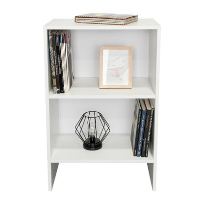 Biblioteca Eloy, Blanco Duqueza, con entrepaños para ubicar objetos decorativos
