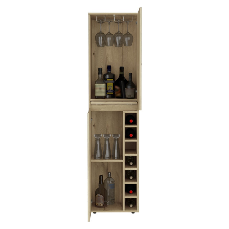 Bar Obregon, Duna, con dos puertas, espacio para botellas y copas