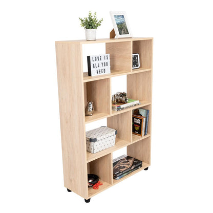 Mueble Biblioteca Organizadora, Café Claro