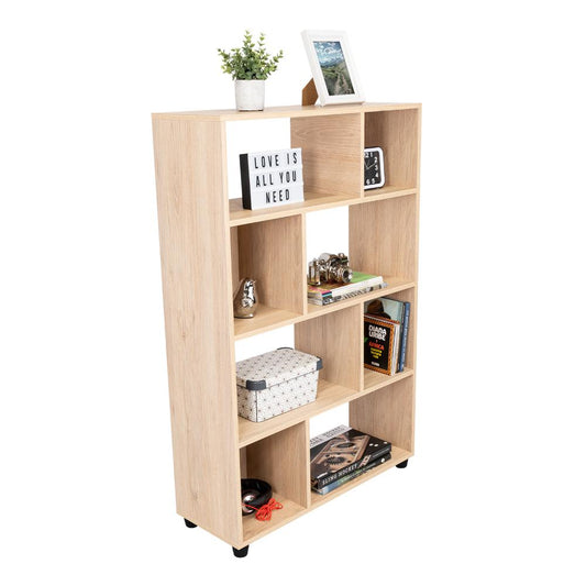 Mueble Biblioteca Organizadora, Café Claro