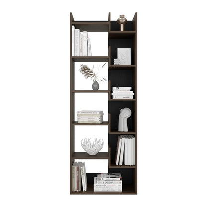 Biblioteca Clover, Milan y Wengue, con espacios para guardar y poner objetos
