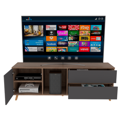 Combo Salem, Miel y Plomo, incluye rack TV, bife y mesa centro