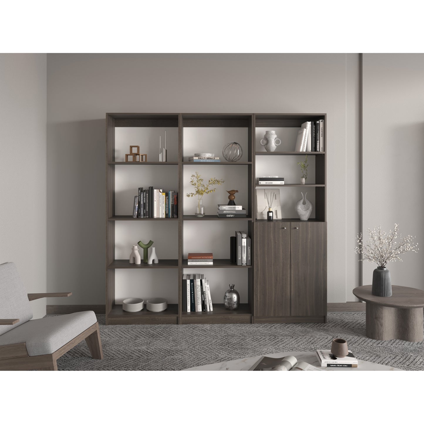 Combo 13 Estante Colección Home, Milan
