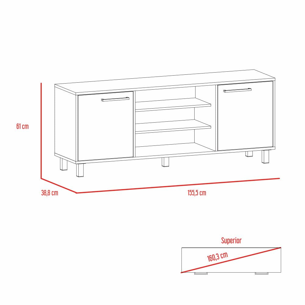 Combo Kaia, Kaia, incluye rack TV, bar, bife y mesa centro