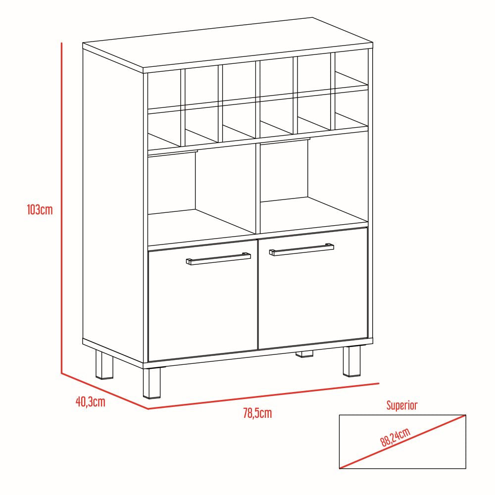 Combo Kaia, Kaia, incluye rack TV, bar, bife y mesa centro