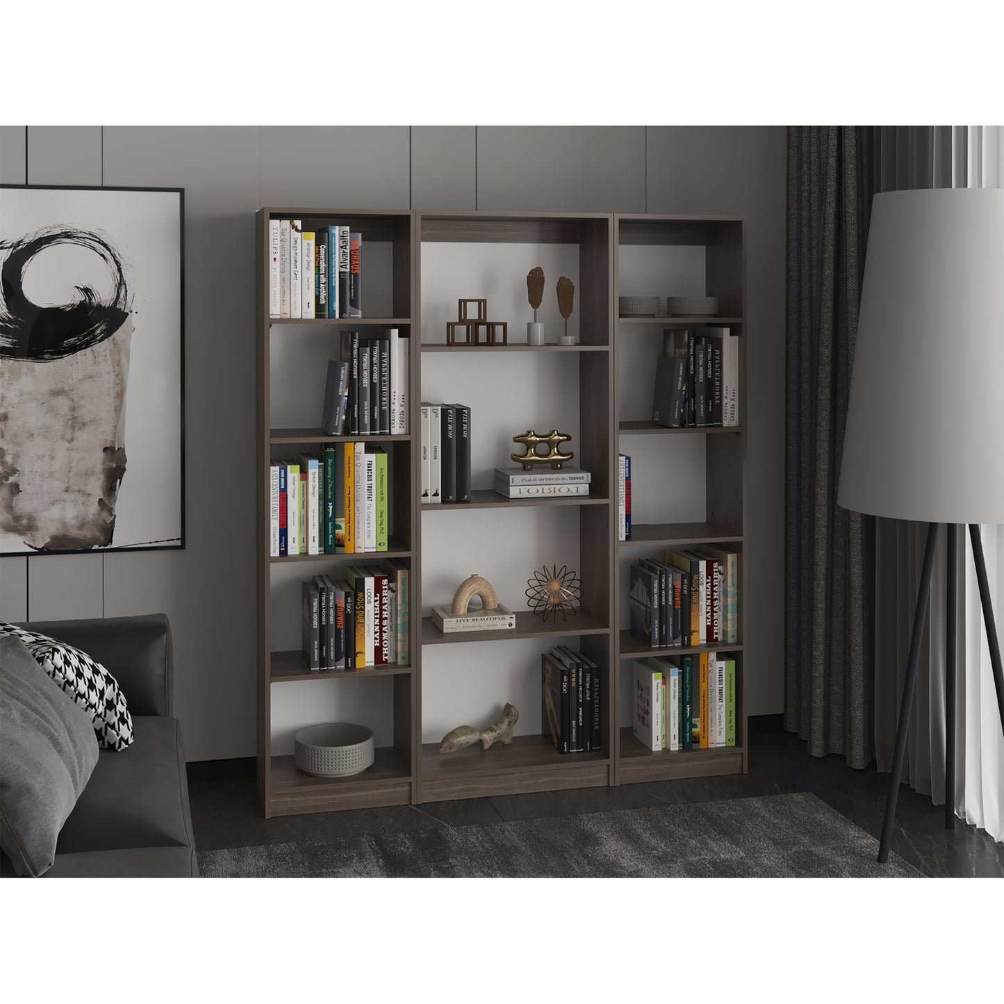 Combo 19 Estante Colección Home, Milan