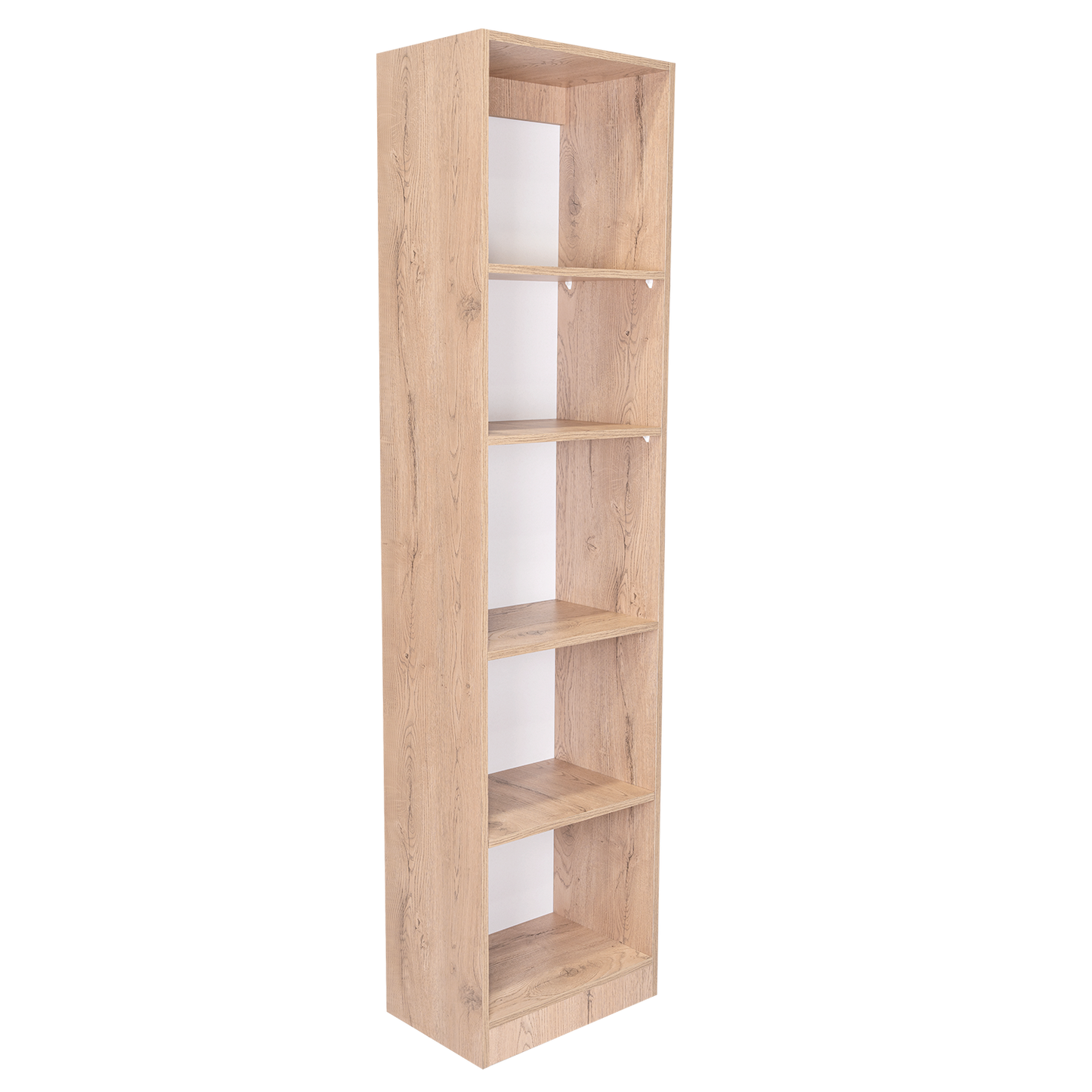 Combo Home, Estante Colección 23, Macadamia, con cuatro estantes