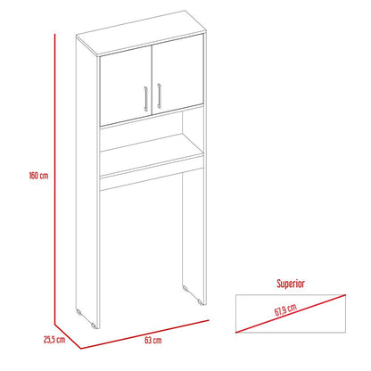 Combo Barcelona, Miel, incluye botiquín, mueble lavamanos baño y muro