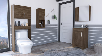 Combo Barcelona, Coñac, incluye mueble lavamanos y baño