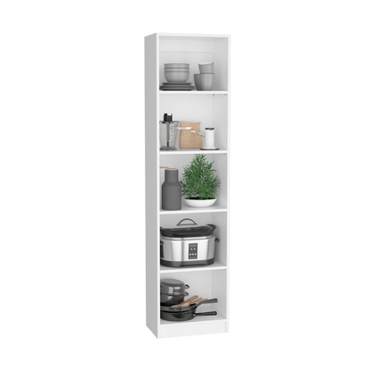 Combo Home, Estante Colección 2, Blanco, con dos estantes