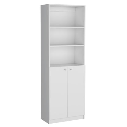 Combo Home, Estante Colección 20, Blanco, con tres estantes