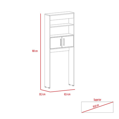 Combo Bicolor, Blanco y Duna, incluye mueble lavamanos y optimizador