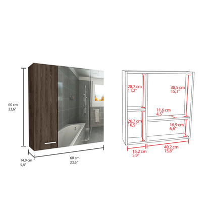 Combo Barcelona, Coñac, incluye mueble lavamanos y muro