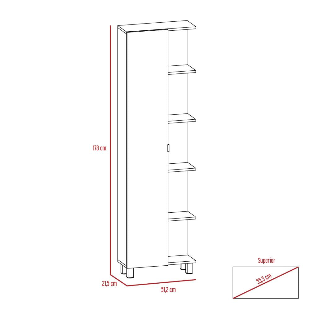 Combo Kitchen, Blanco, incluye mueble microondas 60, barra y optimizador