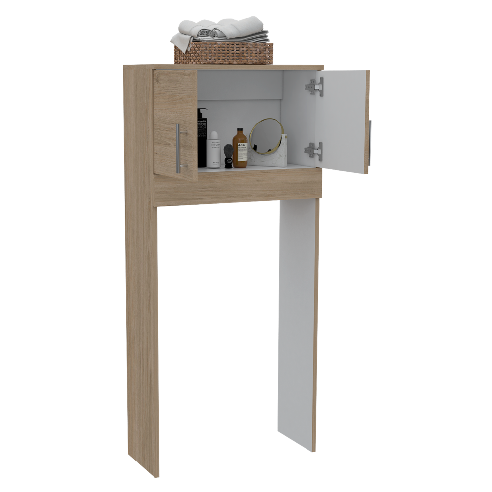 Combo Bath Rovere y Blanco, incluye espejo, optimizador lavamanos y baño