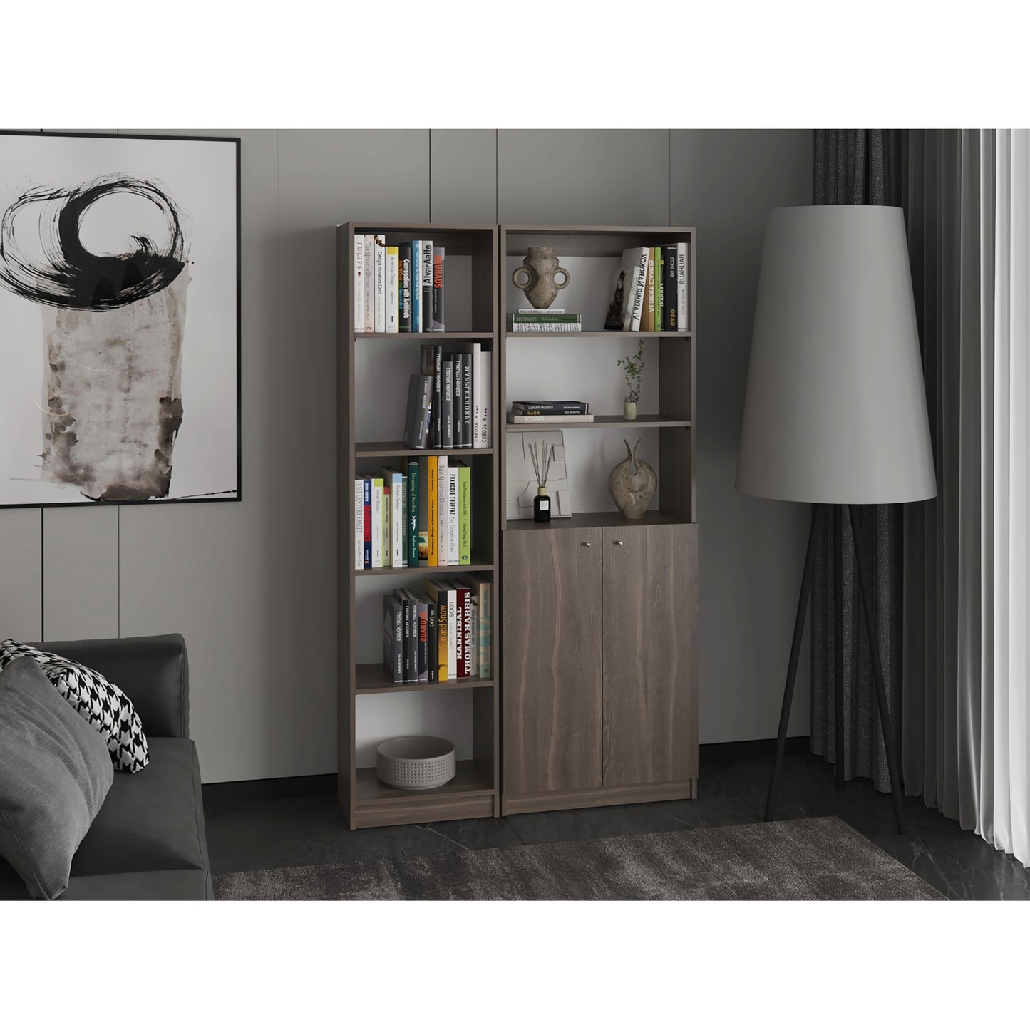 Combo 6 Estante Colección Home, Milan
