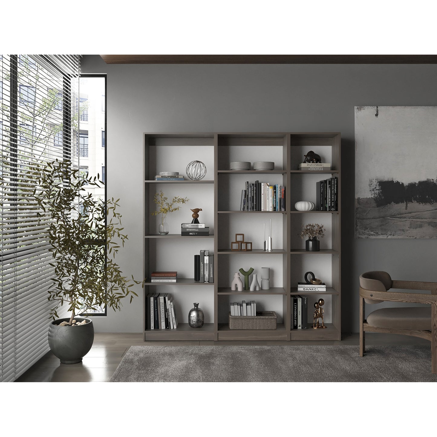 Combo 7 Estante Colección Home, Milan