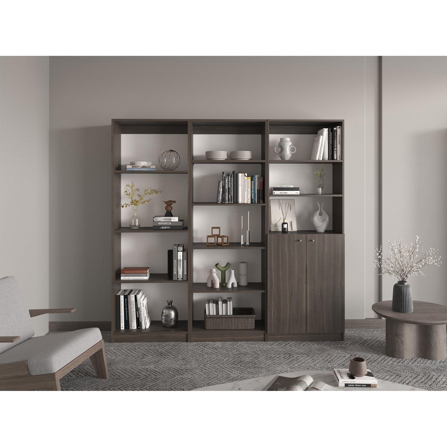 Combo 9 Estante Colección Home, Milan