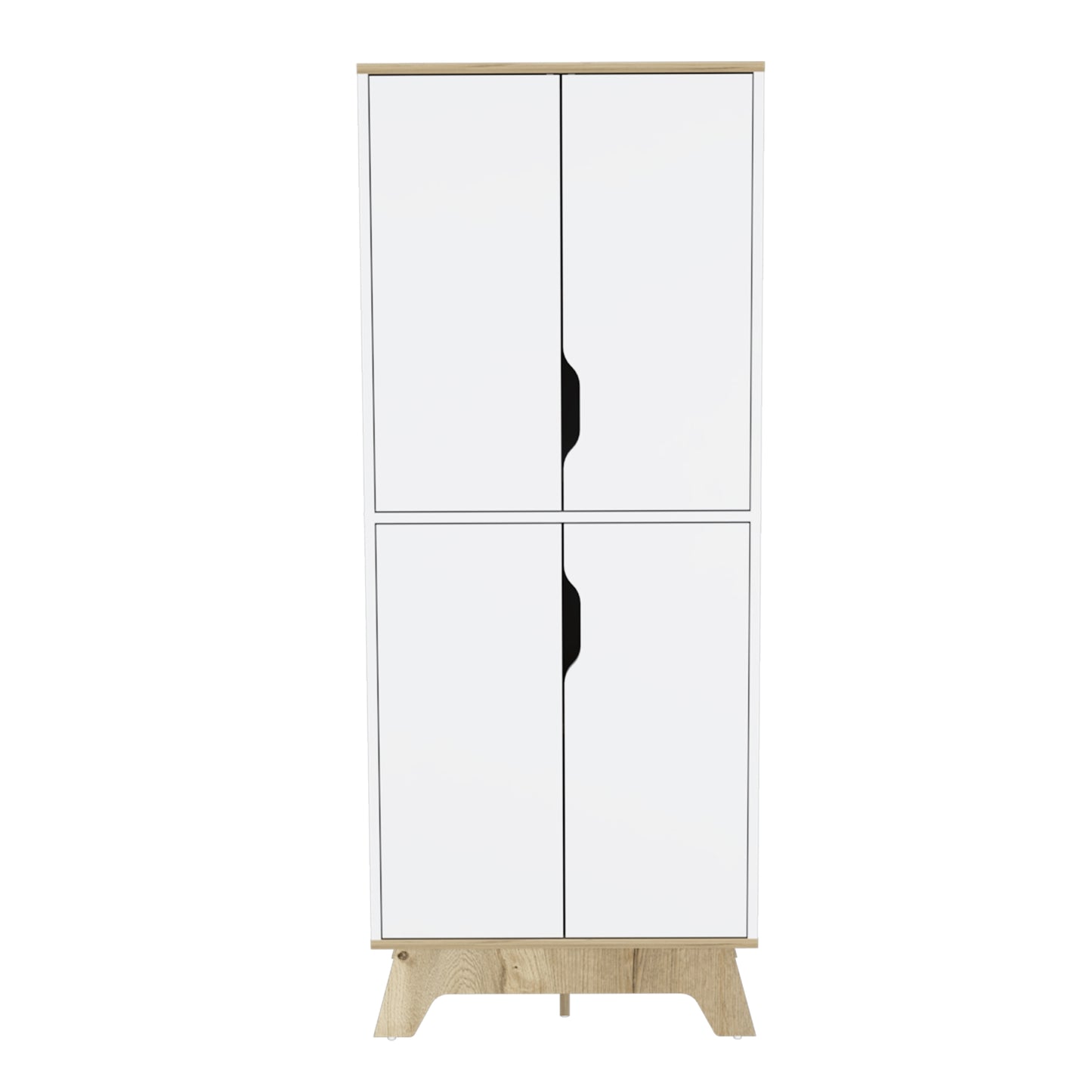 Mueble Alacena Cuatro Puertas, FM Furniture 001B Blanco