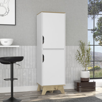 Mueble Alacena Dos Puertas, FM Furniture 002B Blanco