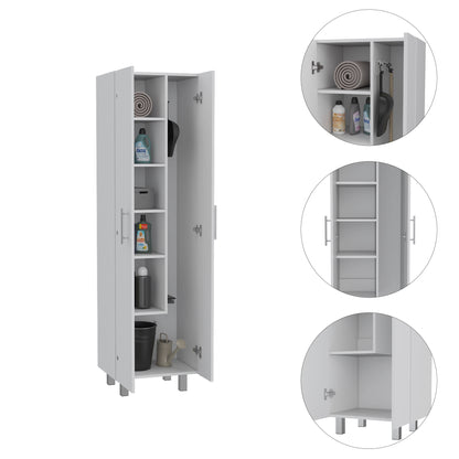 Mueble De Aseo Dos Puertas, FM Furniture 016B Blanco