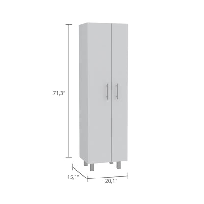 Mueble De Aseo Dos Puertas, FM Furniture 016B Blanco