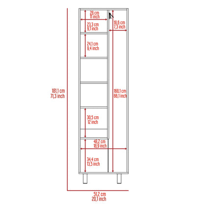 Mueble De Aseo Dos Puertas, FM Furniture 016B Blanco