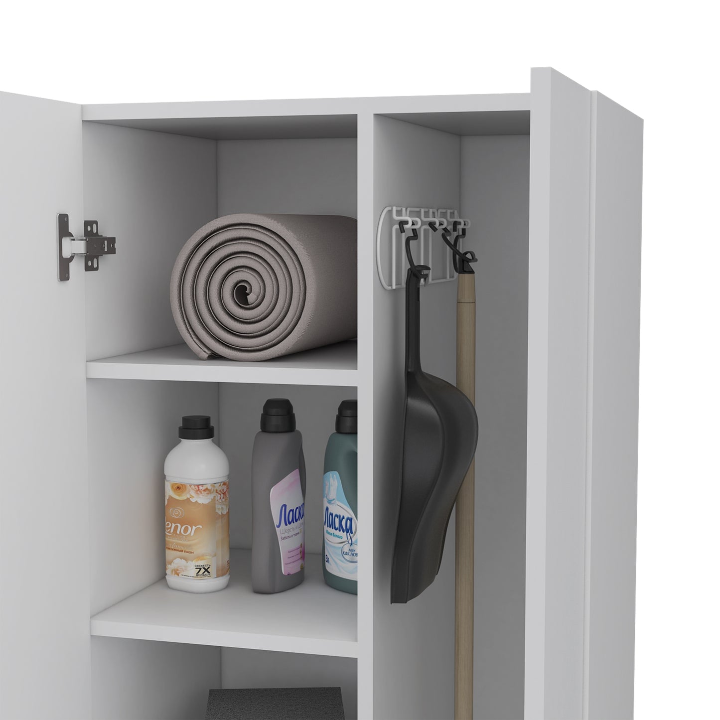 Mueble De Aseo Dos Puertas, FM Furniture 016B Blanco