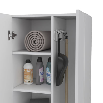 Mueble De Aseo Dos Puertas, FM Furniture 016B Blanco