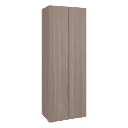 Combo Closet H-200 Seis Puertas, Almacenamiento, Zapatero, Colgado, Color Bardolino