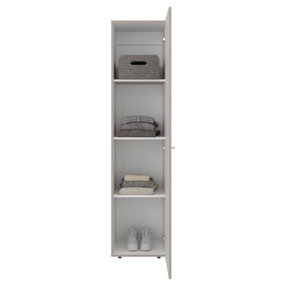 Closet Tuhome Dreams M4 Una Puerta, Bardolino y Blanco (vista 6)