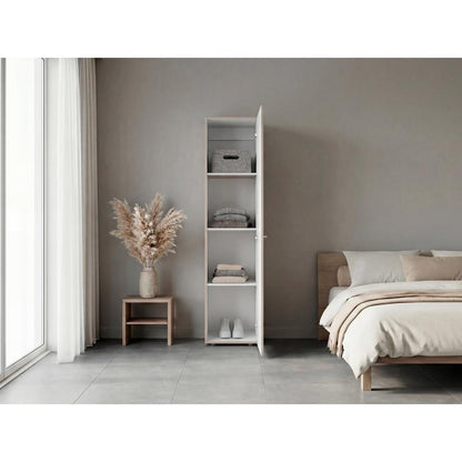 Closet Tuhome Dreams M4 Una Puerta, Bardolino y Blanco (vista 2)