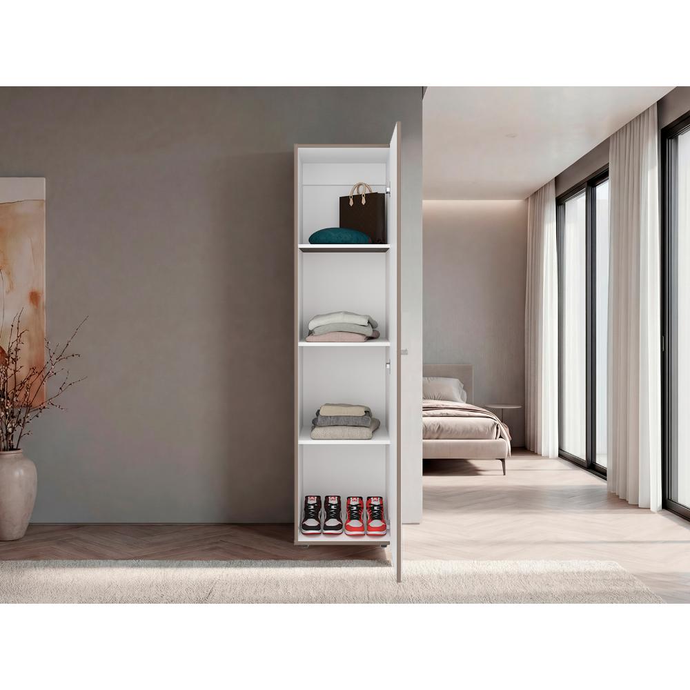 Closet Tuhome Dreams M5 Una Puerta Con Espejo, Bardolino (vista 2)