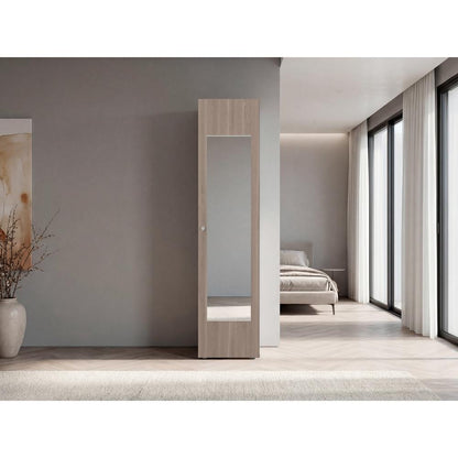 Closet Tuhome Dreams M5 Una Puerta Con Espejo, Bardolino