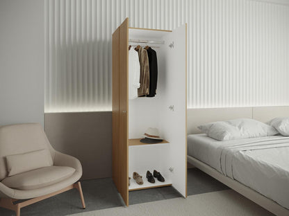 Closet Colgador Dos Puertas Tuhome, Fresno