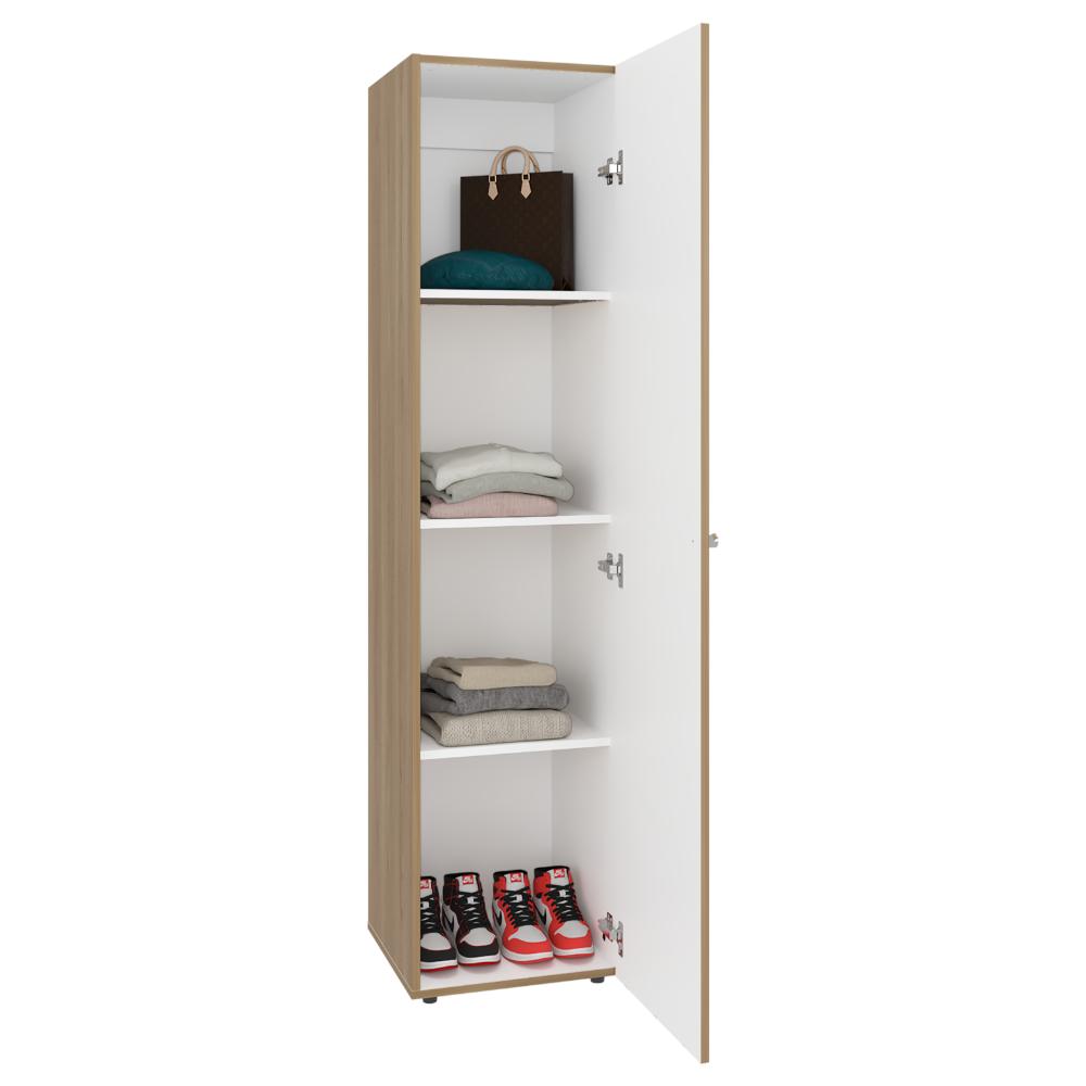 Closet Tuhome Dreams M5 Una Puerta Con Espejo, Fresno (vista 4)