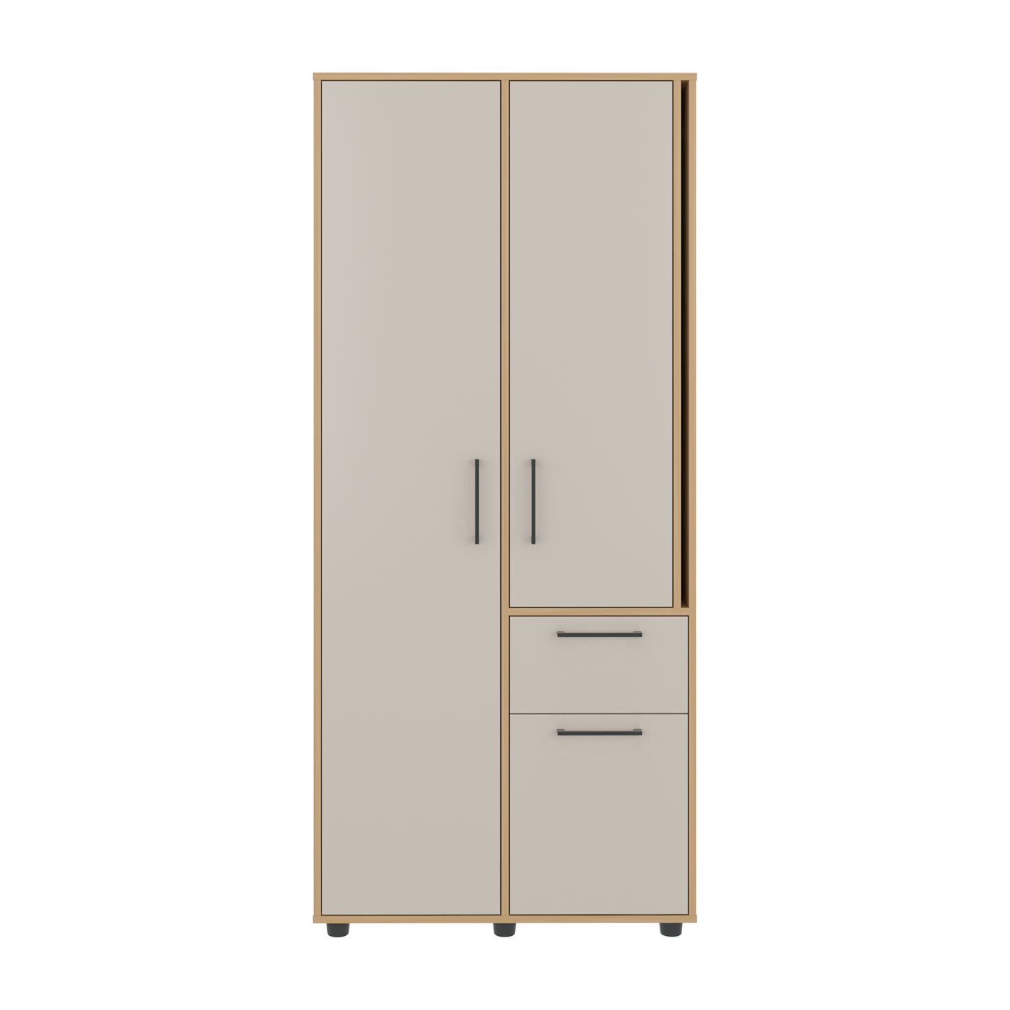 Closet Tres Puertas Un Cajon Vance, Fresno Y Capri