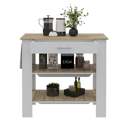 Isla De Cocina, FM Furniture 008B Blanco
