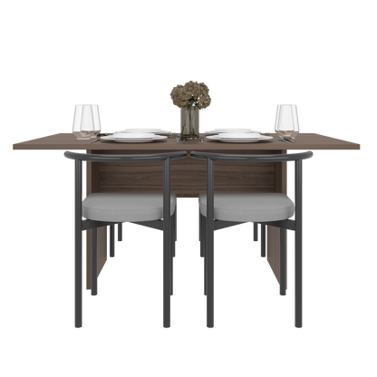 Mesa para Comedor Ascher, Avellana, para Seis Puestos, No Incluye Sillas