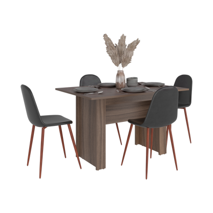 Mesa para Comedor Classic, Avellana, para Cuatro Puestos, No Incluye Sillas