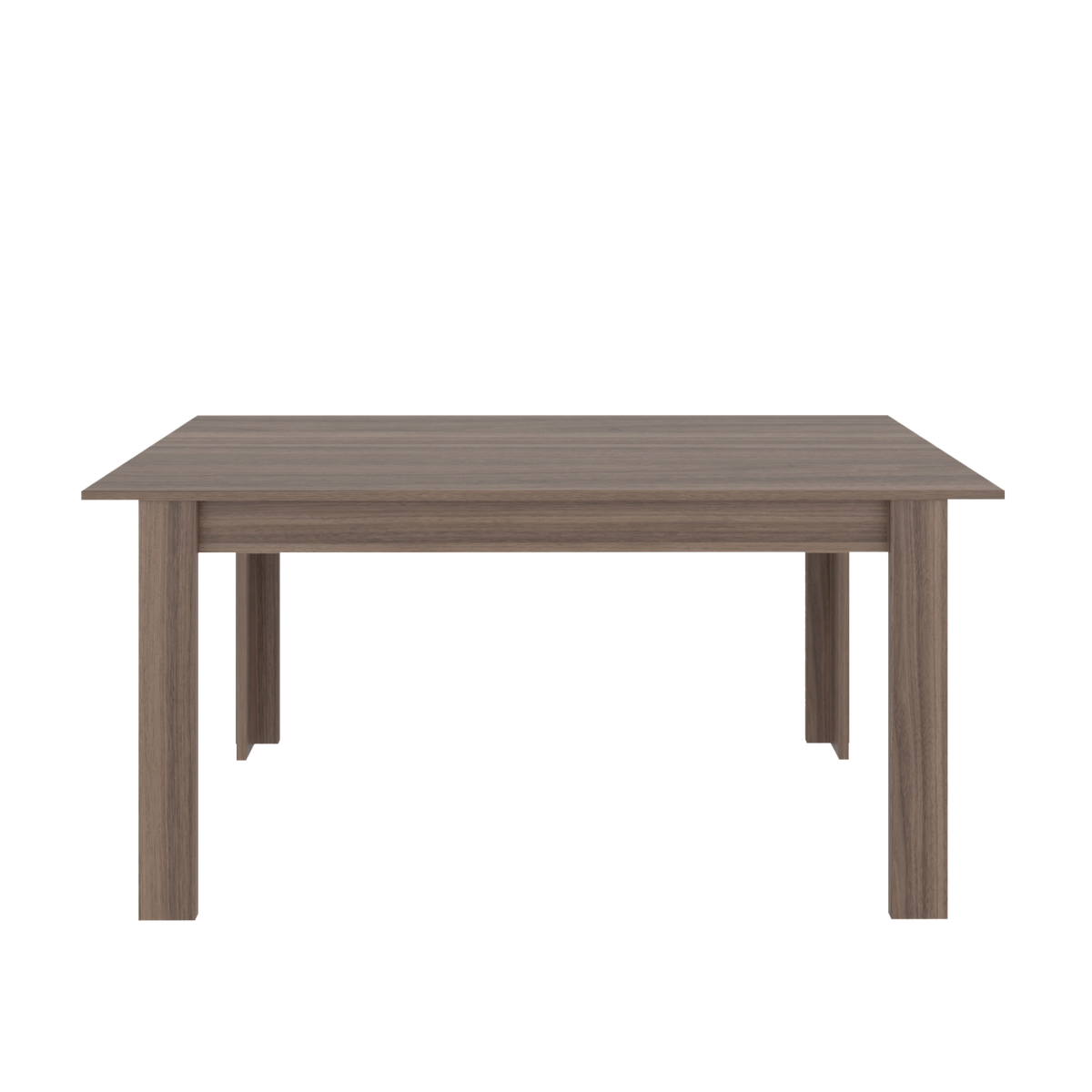 Mesa para Comedor Estrella 160, Avellana, con Espacio para Cuatro Personas, No Incluye Sillas