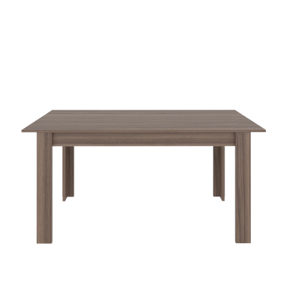 Mesa para Comedor Estrella 160, Avellana, con Espacio para Cuatro Personas, No Incluye Sillas