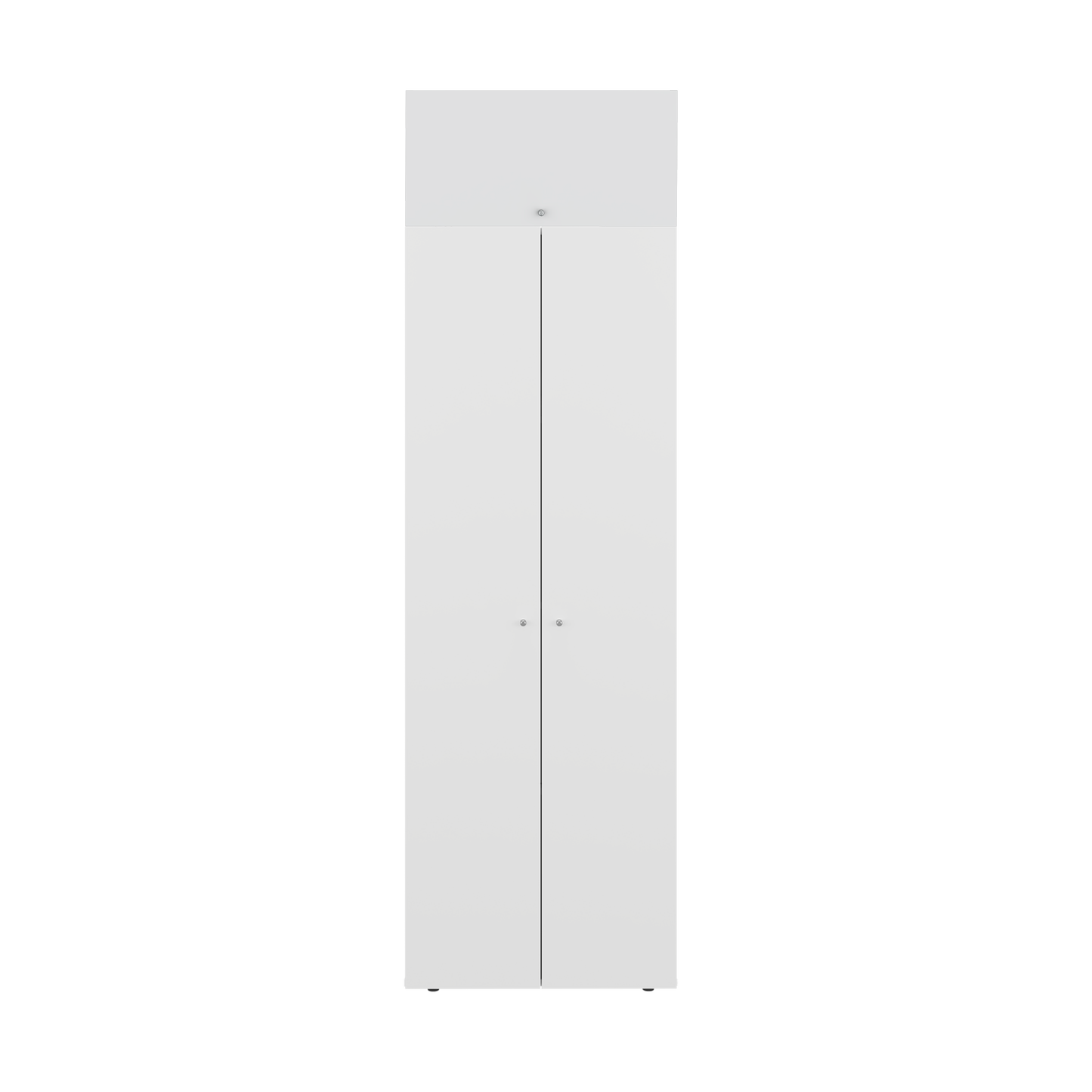 Combo Closet H-200 Tres Puertas, Almacenamiento, Zapatero, Color Blanco