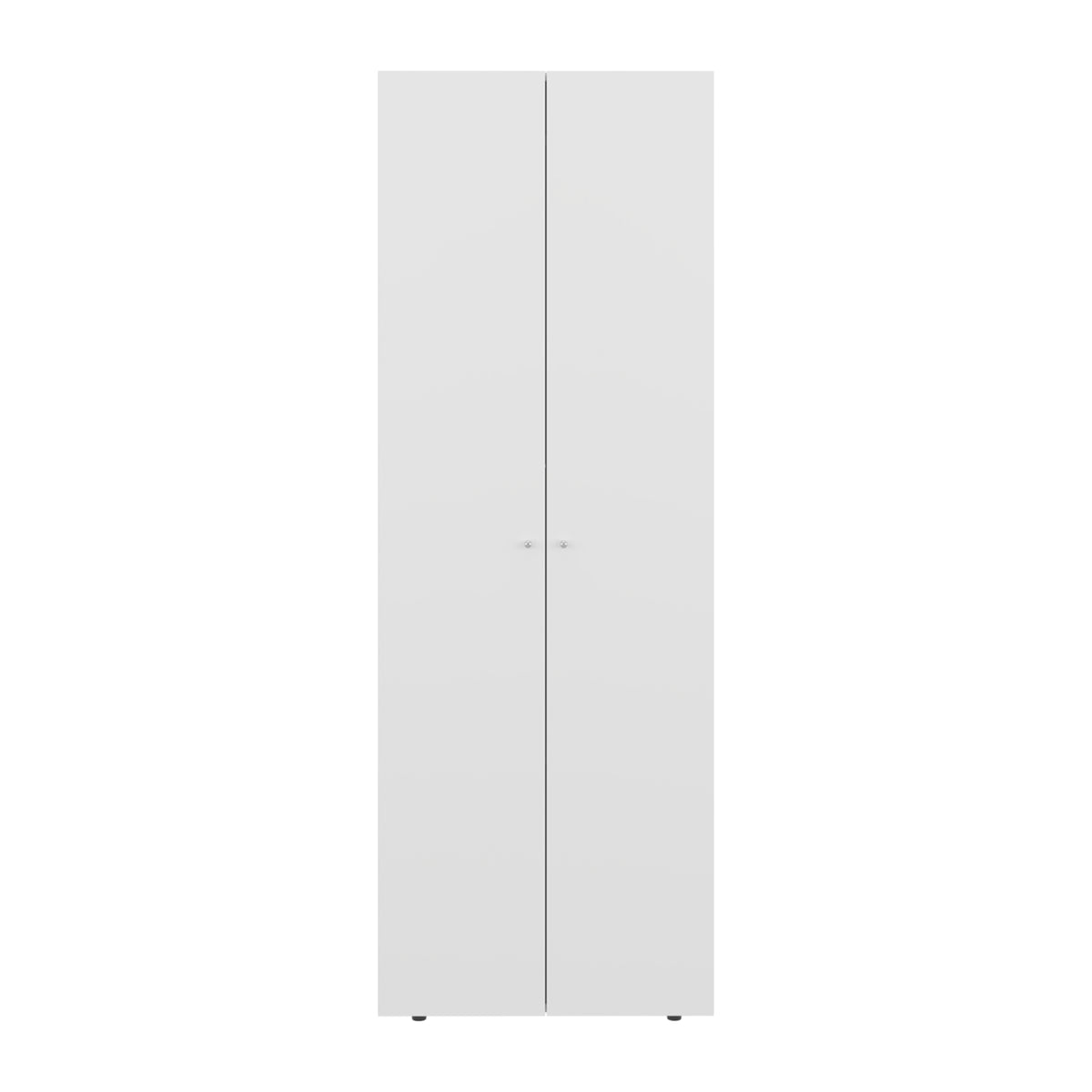 Combo Closet H-180 Cinco Puertas, Almacenamiento, Optimizacion, Colgado, Color Blanco