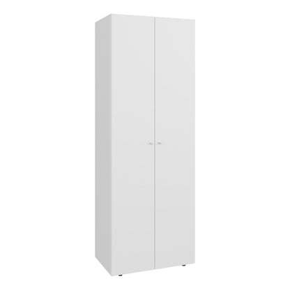 Combo Closet H-200 Siete Puertas, Almacenamiento, Optimizacion, Zapatero, Color Blanco