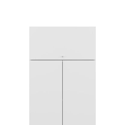 Complemento para Closet Beico, Blanco Duqueza, para Adicionar altura y compartimiento a tu closet
