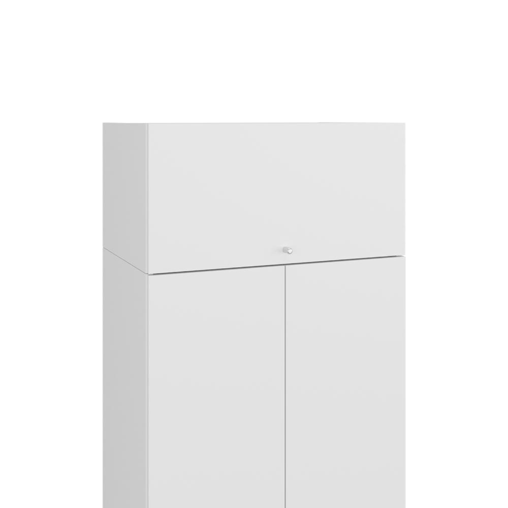 Complemento para Closet Beico, Blanco Duqueza, para Adicionar altura y compartimiento a tu closet