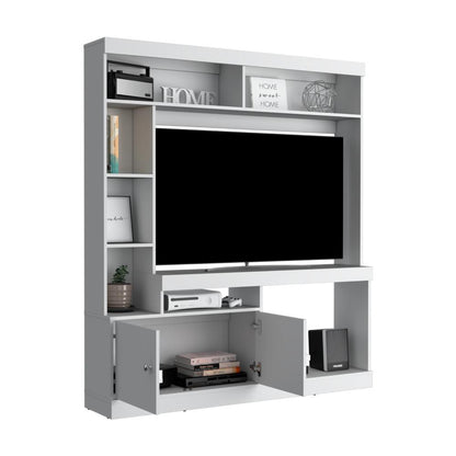 Estante Tv 65" FM,  Blanco